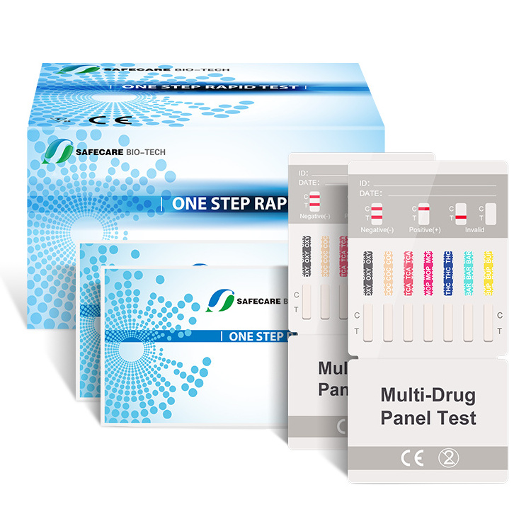 3 Panel Instant Drug Testing Kits MAMP COC Drugs Tests