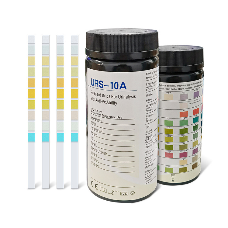 Urinalysis Reagent Test Strip Rapid Test Kit Urine Tests Strips