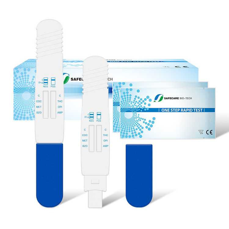 COT AMP BZO THC 6 Drugs Saliva Drugs Test- Rapid Oral Fluid Drugs Test Kit