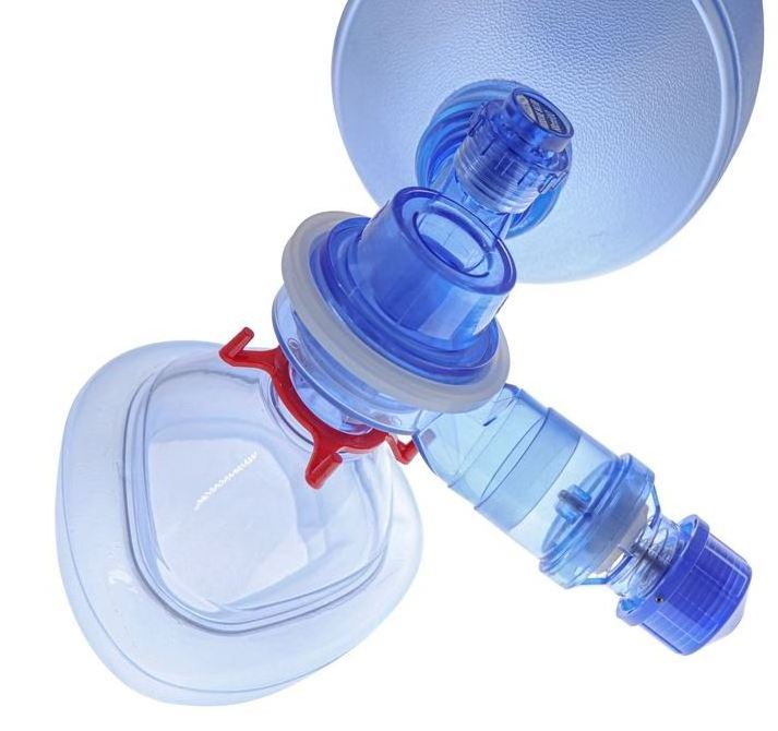 First aid Factory Medical Resuscitator Ambu Valve Bag Valve Mask Adult PVC Manual Resuscitator