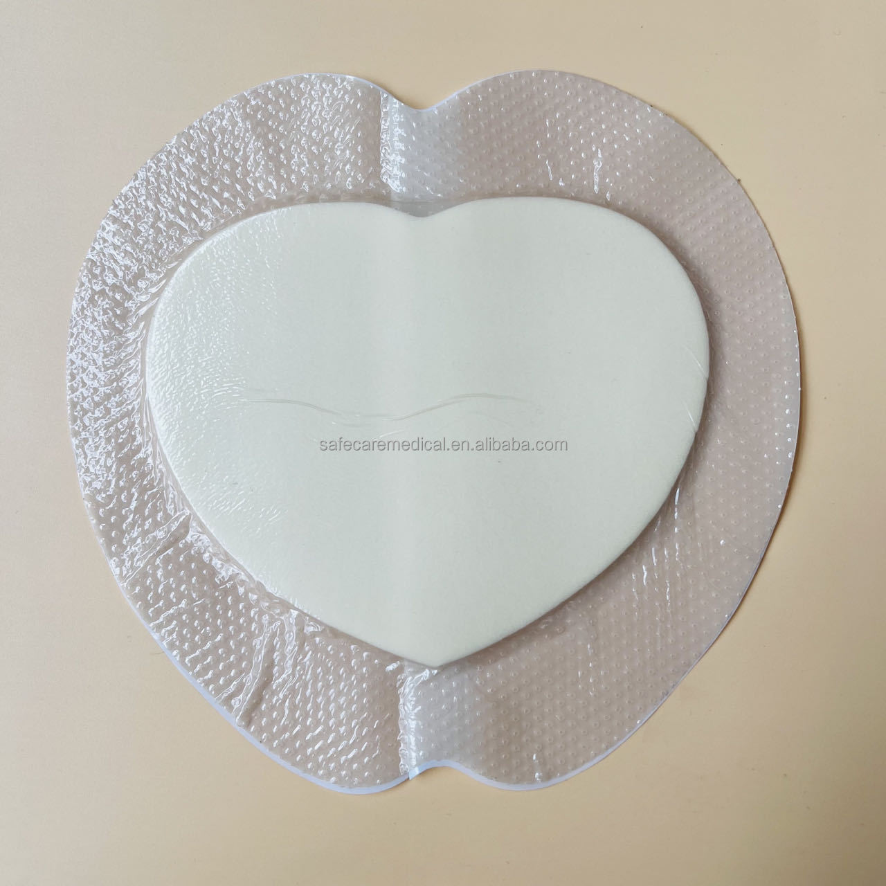 Medical-grade Silicone Foam Dressing with Border 18cmx18cm Sacrum Wound Healing Dressings