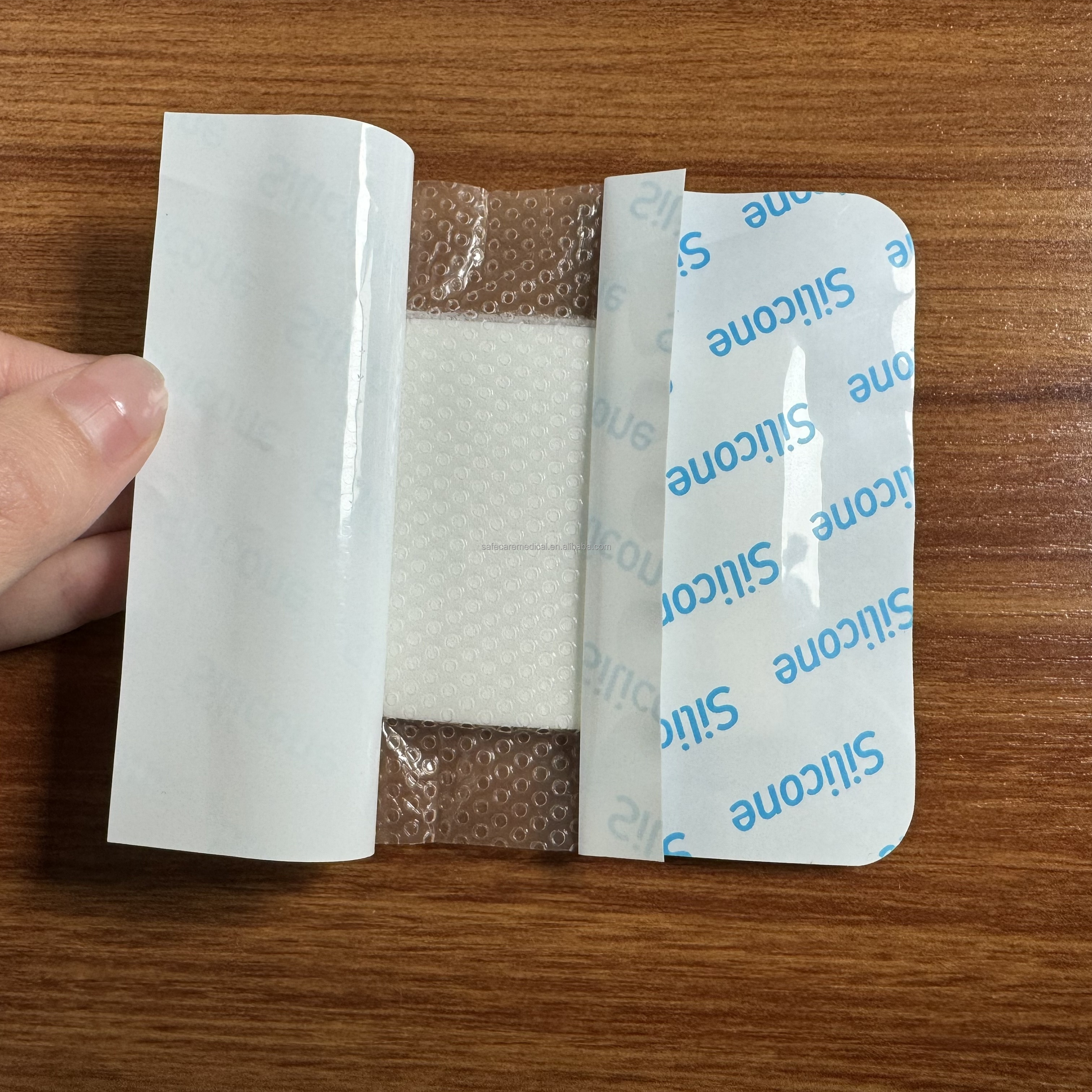 Advance Wound Dressing Medical Silicone Foam Wound Dressing 15cmx15cm,10pcs/box for Bed Sores Pressure Ulcers