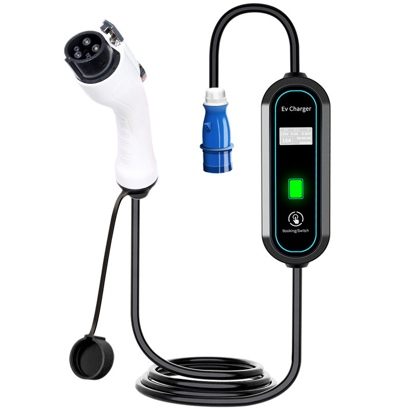 Type1 32A 7kw evse chargers level 2 ev Fast Electric car charging station for Chevrolet Euv Mitsubishi Kia Niro Ford Fusion