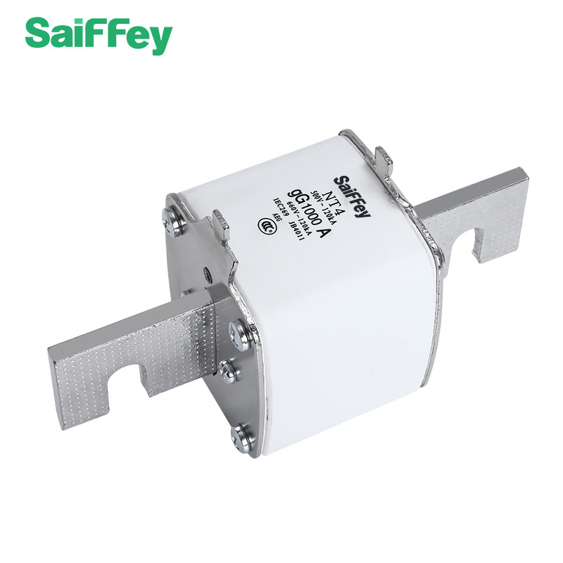 Saiffey Blade Fuse AC NT4 1000A Fuse Disconnect Switches Low Voltage Ceramic Fuse Link