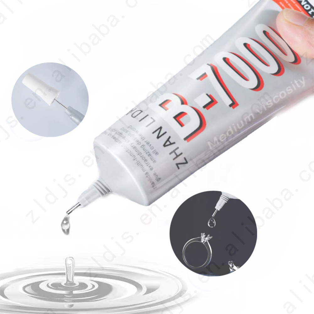 Zhanlida B7000 Cell Phone Repair Jewelry Glue With Precision Applicator Tip - 3ml B7000 Glue