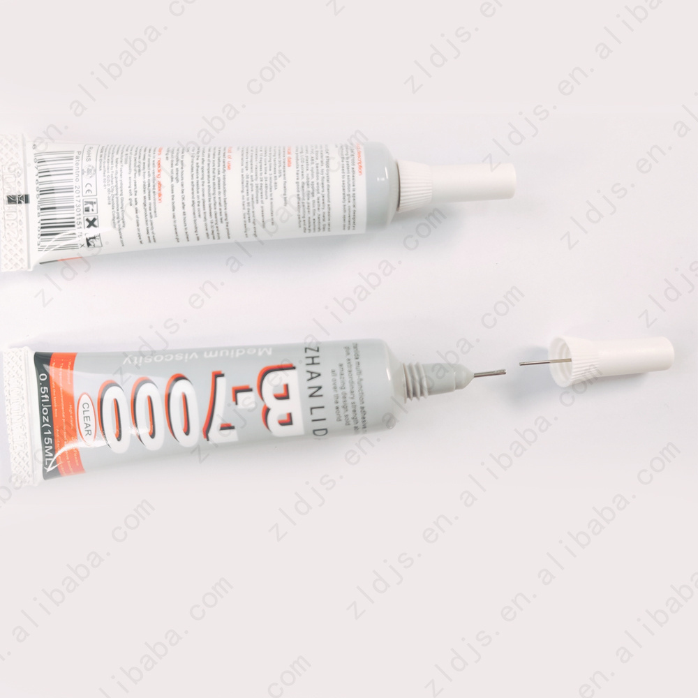 Zhanlida B7000 Cell Phone Repair Jewelry Glue With Precision Applicator Tip - 15ml  B7000 Glue