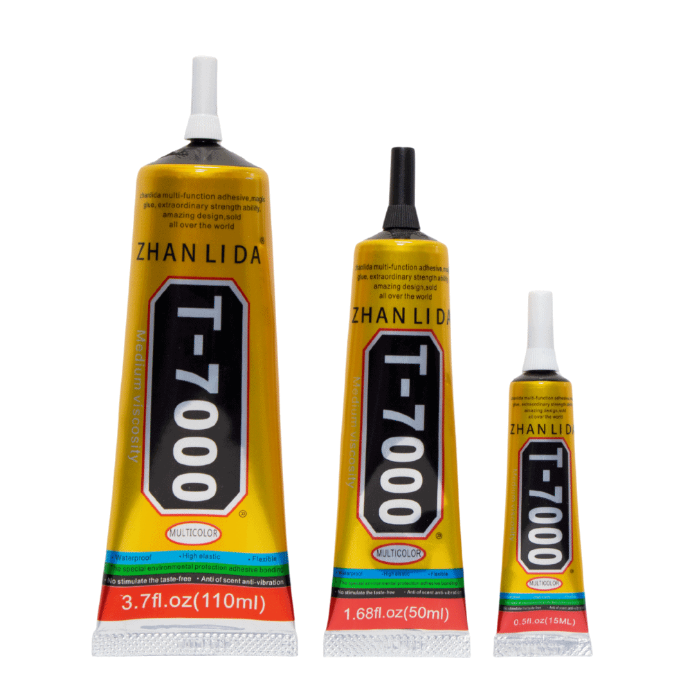 ZHANLIDA Hot selling T7000 50ml epoxy resin adhesive black glue repair mobile LCD screen Glue T7000 Glue Adhesive