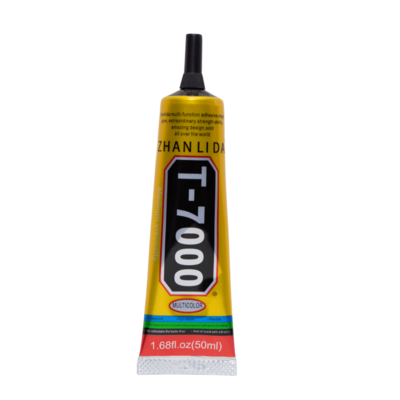 ZHANLIDA Hot selling T7000 50ml epoxy resin adhesive black glue repair mobile LCD screen Glue T7000 Glue Adhesive