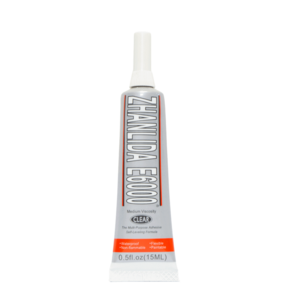 Zhanlida E6000 15ml Clear Contact Adhesive With Precision Applicator Tip - 15ml E6000 Glue Adhesive