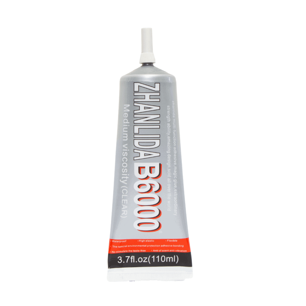 Zhanlida B6000 110ML Clear Contact Adhesive With Precision Applicator Tip -110ml B6000 Glue Adhesive