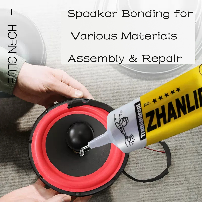 Zhanlida T Hard Settings Contact Adhesive Universal Repair Glue With Precision Applicator Tip - 15ML T Glue Adhesive