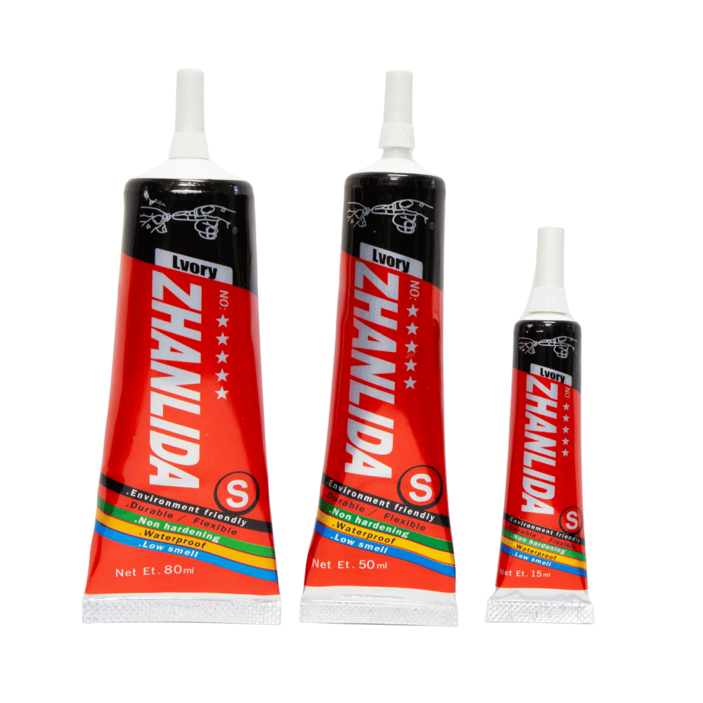 Zhanlida ZHANLIDA S Clear Contact Adhesive Repair Glue With Precision Applicator Tip - 15MLS Glue Adhesive