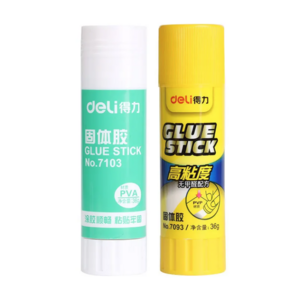 Deli Glue Sticks Solid Glue for Students Kindergarten Kids Crafts Non-Toxic Sticky Glue