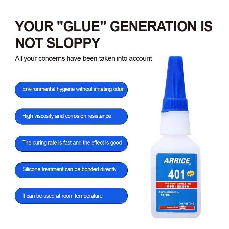 Quick Drying Glue  High Temperature Resistant Instant Adhesive General Purpose Ceramic Plastic Metal Glue