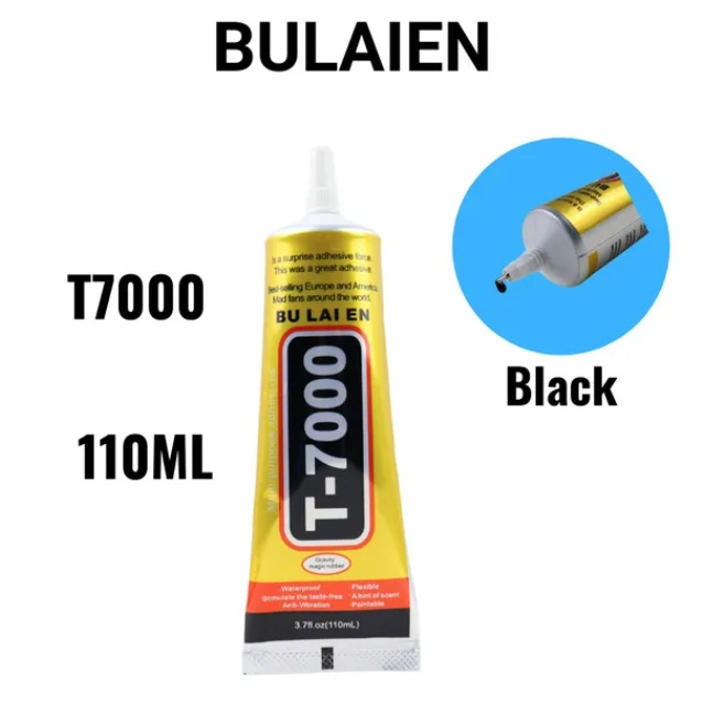 BU LAI EN T7000 Black Glue 15ML 50ML 110ML Epoxy Resin Adhesive  Repair Mobile LCD Screen T7000 Glue