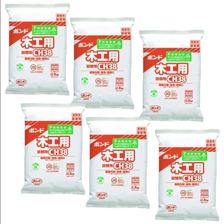 CH38 JAPAN Konishi Glue 3KG KONISHI White Latex Woodworking White Glue Slime Crystal Clay KONYBOND