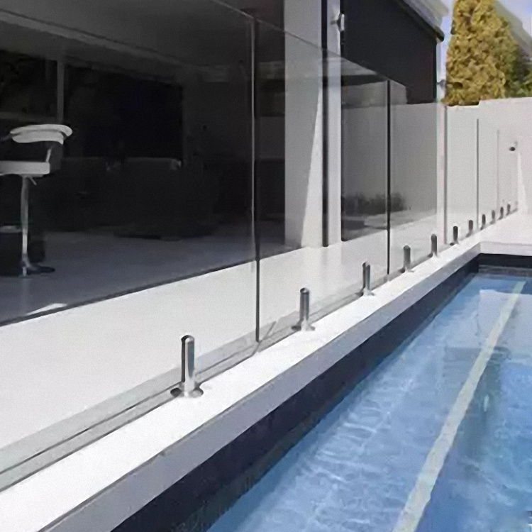 Stainless Steel Pool Fence Glass Spigot frameless balustrades glass pool fence spigot Glass Pool Fence Spigots