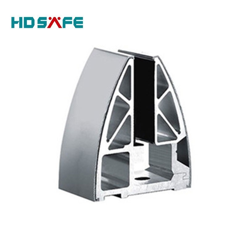 HDSAFE Glass Awnings System Aluminum u Channel Clamp Glass Canopies Outdoor Door Window Canopy With Stainless Steel Accessories