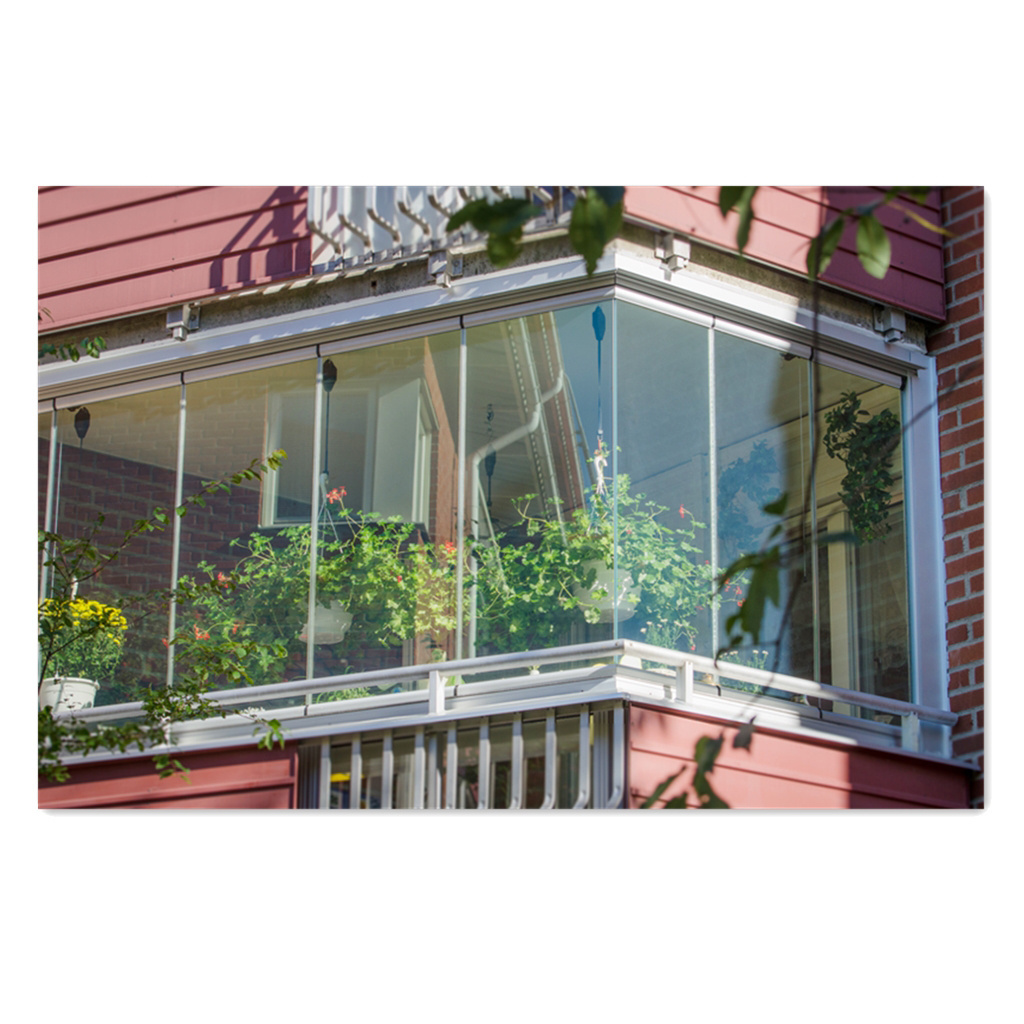 Aluminum Frameless Folding Windows Thermal Break Accordion Sliding Bi Fold Balcony Glazing Folding Invisible Frameless Glass