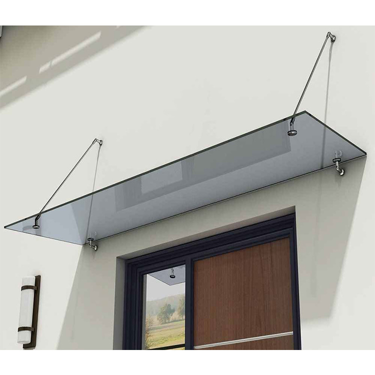 Wholesale Durable Glass Canopy Hardware Glass Awning For Windows And Door