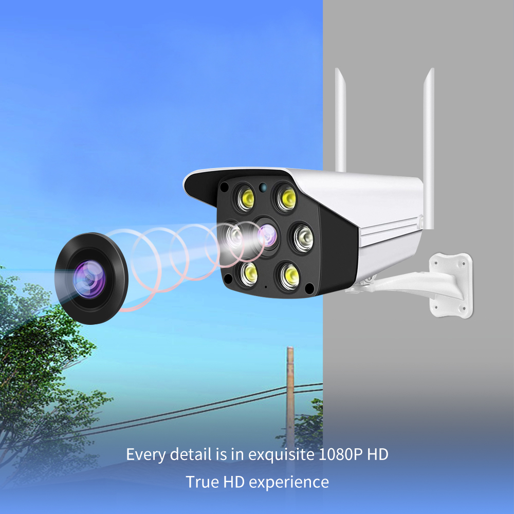 Highly Cost Effective 1080P Night Vision Small Bullet CCTV Analog Surveillance Camera AHD/TVI/CVI/CVBS 2MP Security Camera