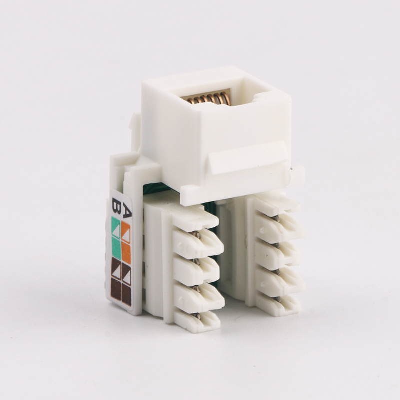 UTP CAT5/CAT6 Modular Jack,Network RJ45 Connector Toolless Keystone Jack