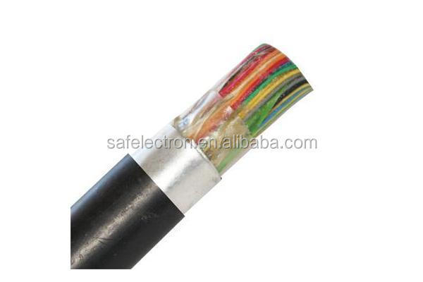 UTP 24 AWG Copper Cat5 Multicore Telecommunication 100 Pairs Telephone Cable