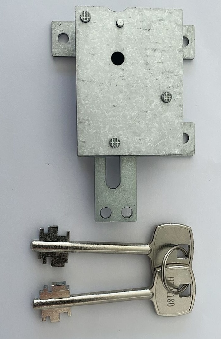 Lusuo Mechanical lock LS-801, widely used to customized cash, gun, key, safe boxes. suitable for small size products