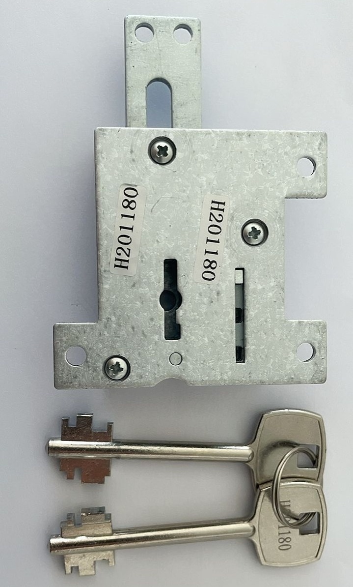 Lusuo Mechanical lock LS-801, widely used to customized cash, gun, key, safe boxes. suitable for small size products