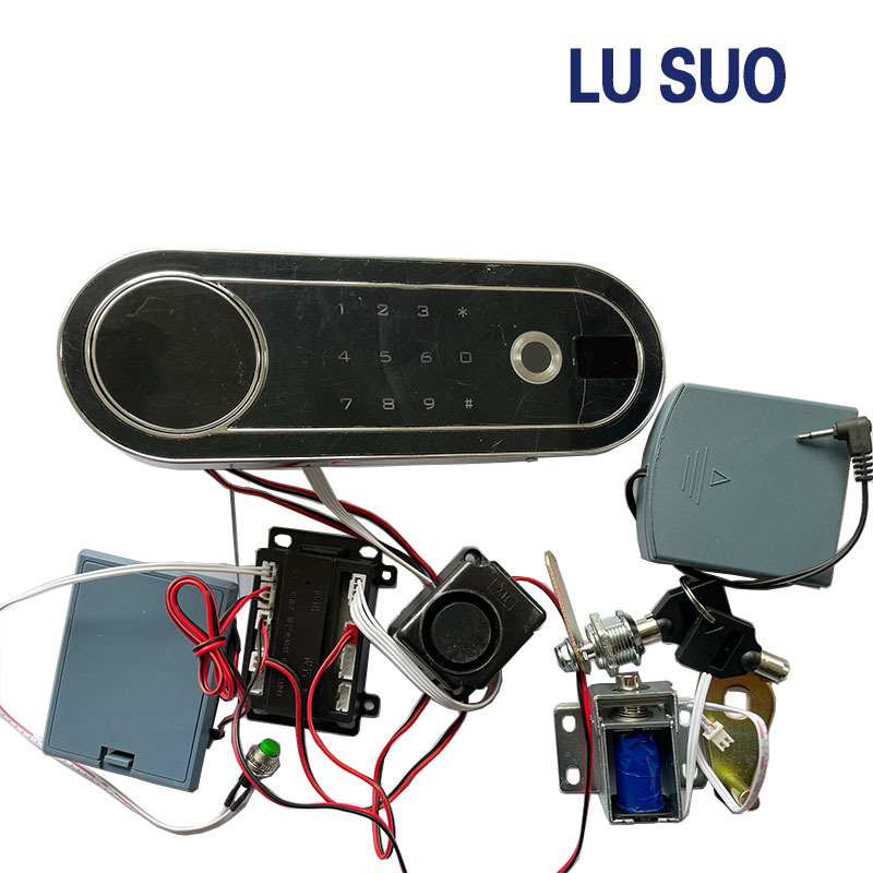 Customized electronic fingerprint biometric lock safe digital  lock use vaults safes deposit box locker