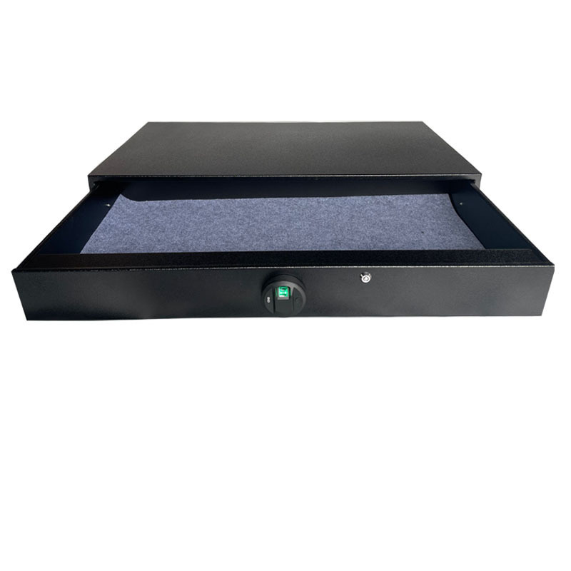 Factory customized bed gun safe with electronic fingerprint lock