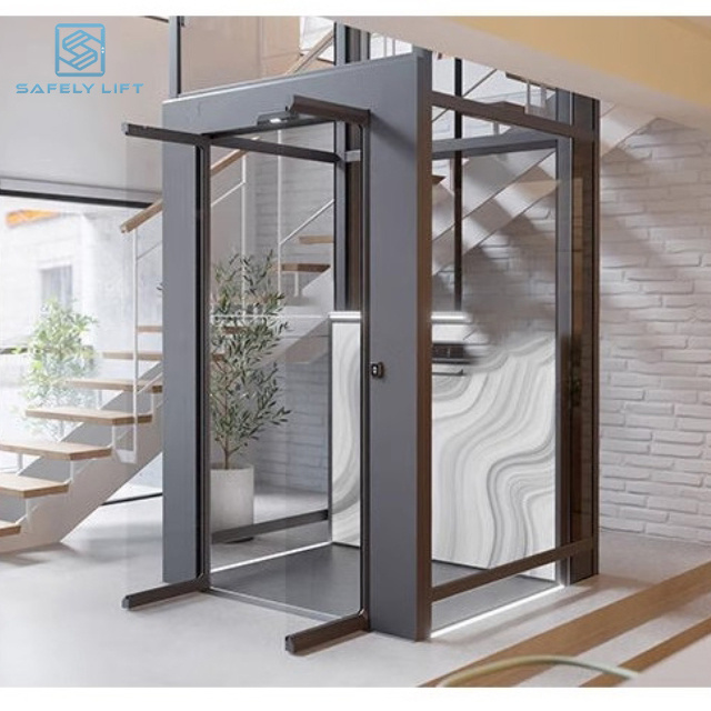 2 3 floor Home lift Small home elevator lift Outdoor Customize residential lfit Passenger Elevator for house