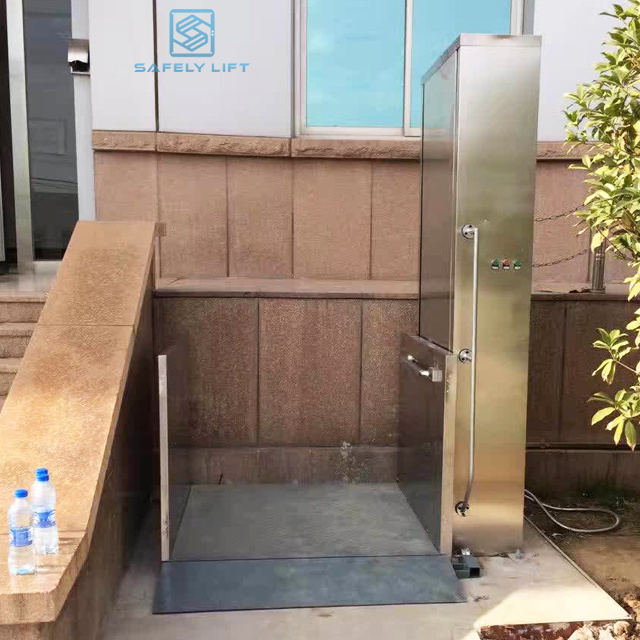 Hydraulic Wheelchair Lift Platform: Small Home Lifts for Residential Use (1m, 3m, 4m, 6m, 250kg, 400kg)