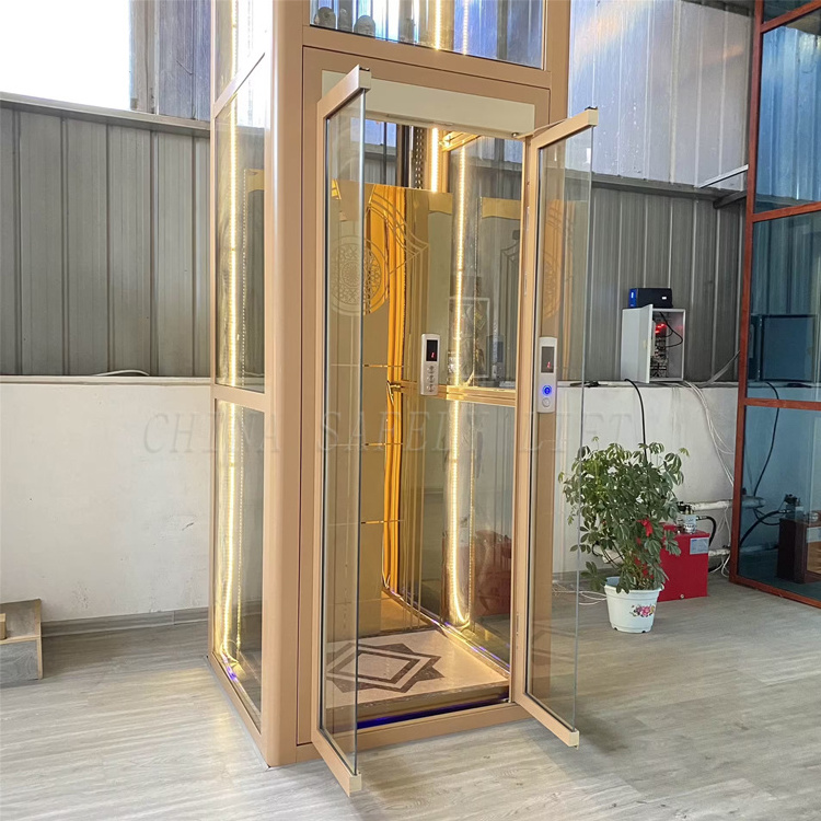 2 3 floor Home lift Small home elevator lift Outdoor Customize residential lfit Passenger Elevator for house