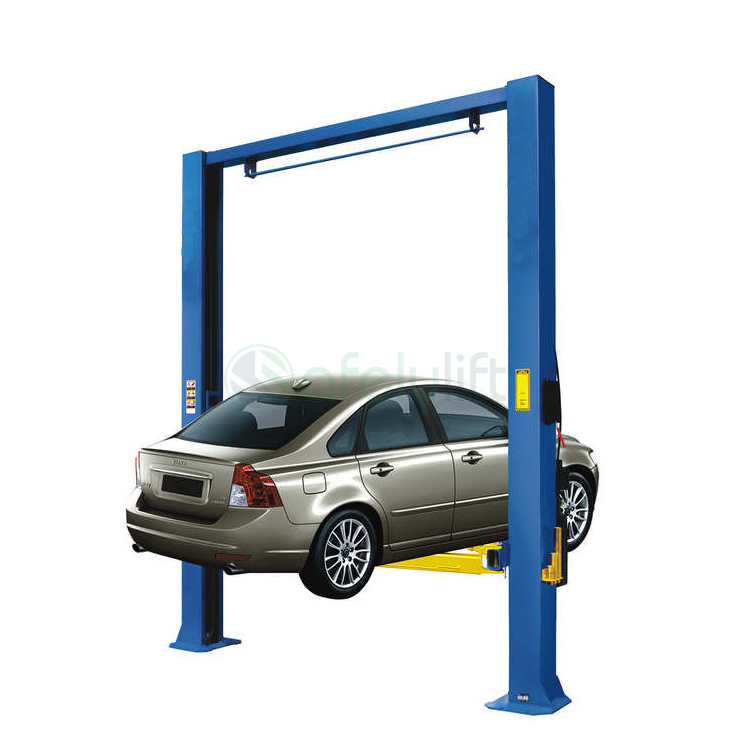 car hoist 2 post lift vehicle  two post  car lifting machine used 2 post car lift for sale