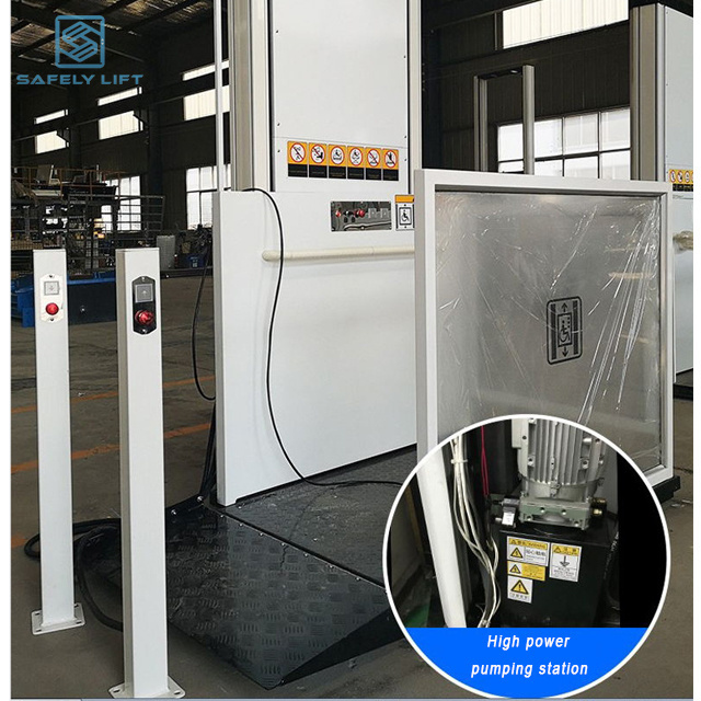 wheelchair lift platform Wheelchair Elevator Lift Outdoor small elevator hydraulic lifts for disabled