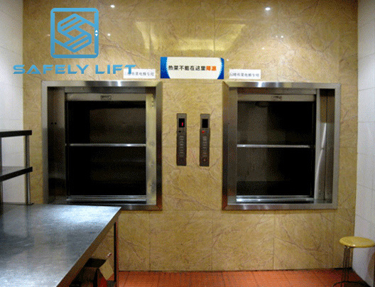 Hot Sale Factory Supply 100kg Food Lift Small Dumbwaiter Lift Restaurant elevator Freight Elevator For Kitchen Use