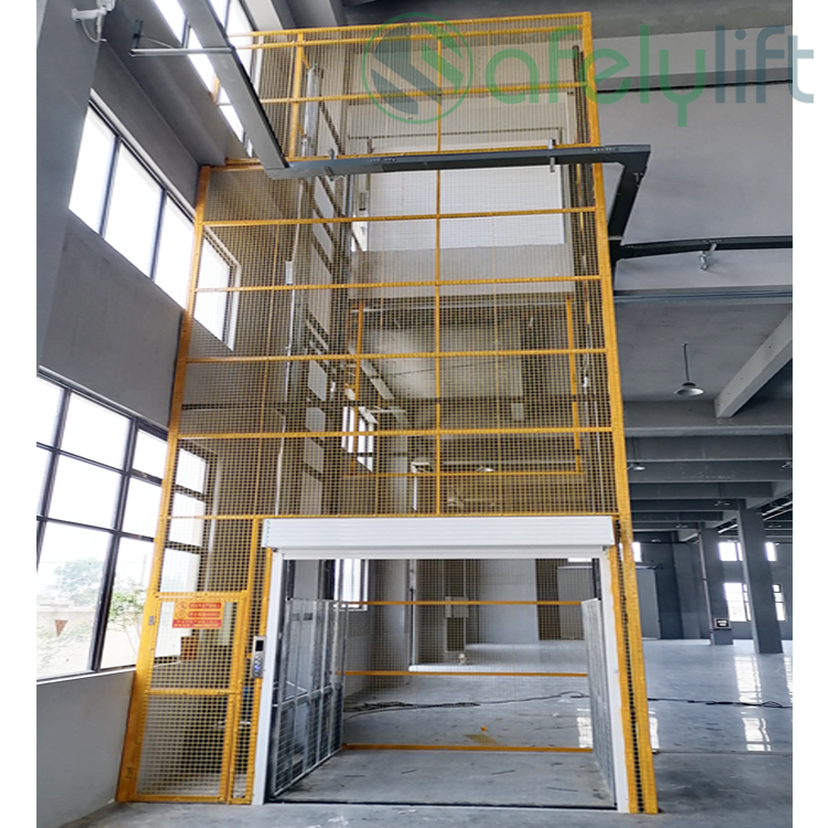 5 ton outdoor freight small elevator goods  lift platform vertical  hydraulic cargo  elevator lift price for sale