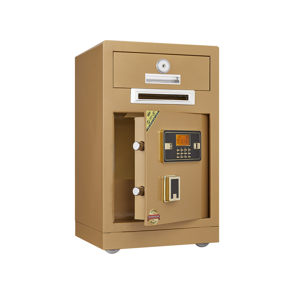 Anti-theft drawer safe with combination lock security safe for money ammunition medicines