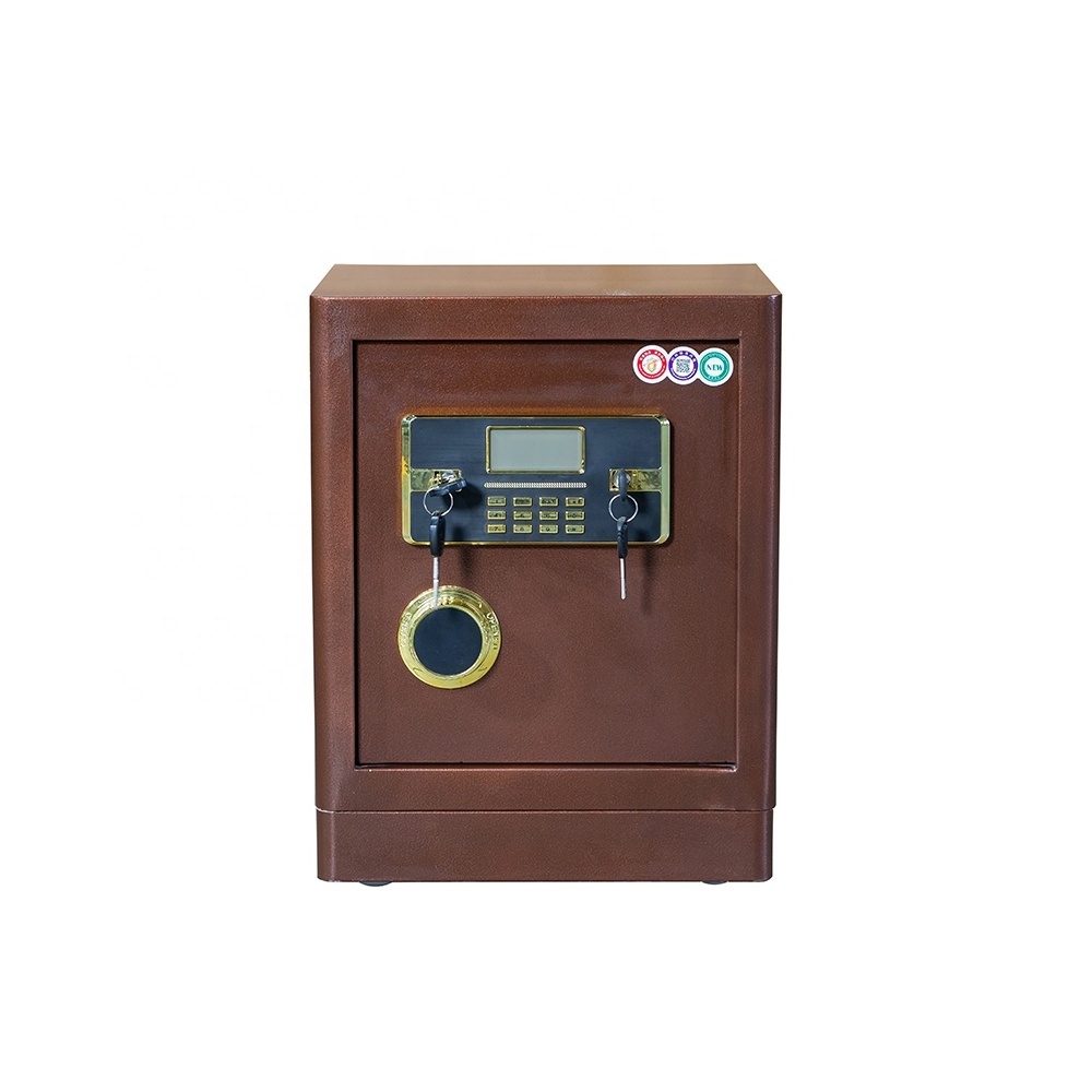 Hot sell safe deposit fireproof safe security box home safes protect your gun jewelry cash