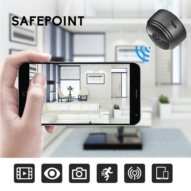 SAFEPOINT HSC029 Hot Sales A9 Camera 1080p HD Resolution Super WiFi Camera For Home Security minicamera mini