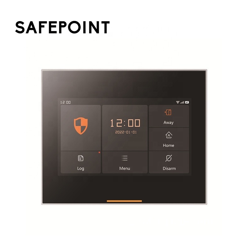 SAFEPOINT HSG002 Smart Home Tuya 2G/4G/GSM/Wifi Security Alarm DIY System Wireless App Control Anti Theft Security Alarm System