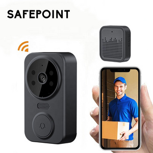 SAFEPOINT HSL001 Tuya Home Security Wireless Ring Doorbell Video Smart WiFi Doorbell with Camera Intercom Wireless Door bell