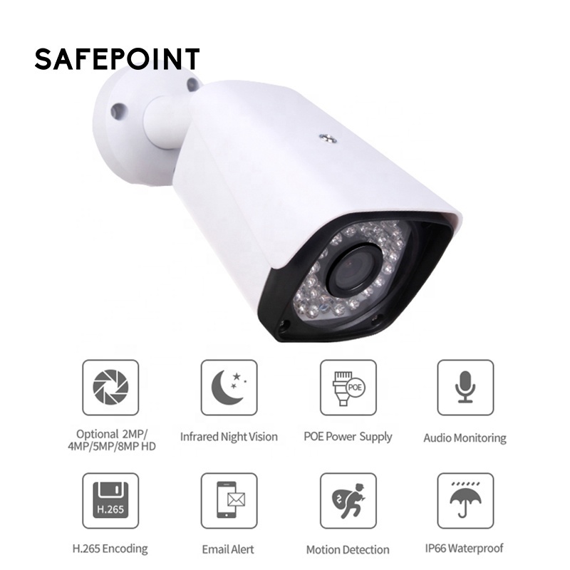 SAFEPOINT SFC33 Manufacturer Wholesale 1080P Outdoor Smart Wifi CCTV Network Home Security Bullet IP Camera