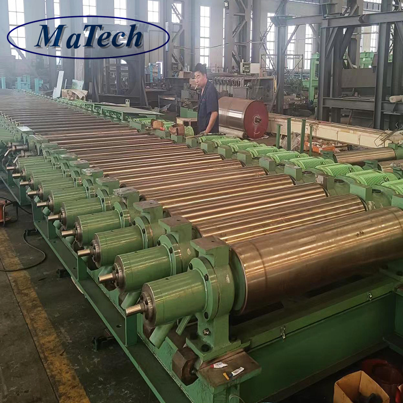 Machining Steel Food Container Printing Machine Conveyor Gravity Roller Parts