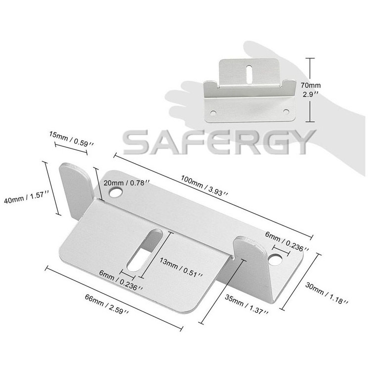 Flat roofs RV yacht motorhome mount caravan Solar Panel Mounting Bracket Z Brackets Mounts Solar Panel Kit