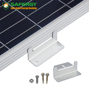 Flat roofs RV yacht motorhome mount caravan Solar Panel Mounting Bracket Z Brackets Mounts Solar Panel Kit