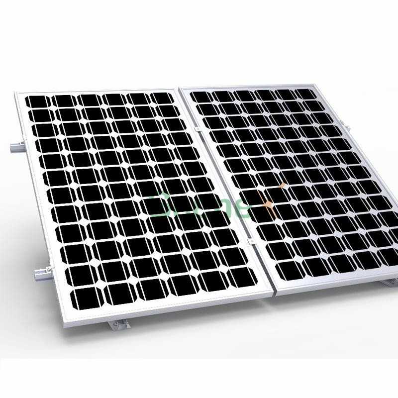 Simple and Easy Installation Tilt Angle Adjustable flat Roof Ground Mounting Solar Panel Ballasted Structure