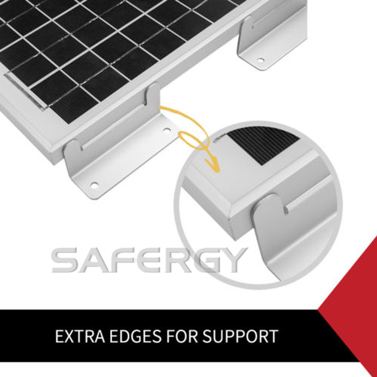 Flat roofs RV yacht motorhome mount caravan Solar Panel Mounting Bracket Z Brackets Mounts Solar Panel Kit