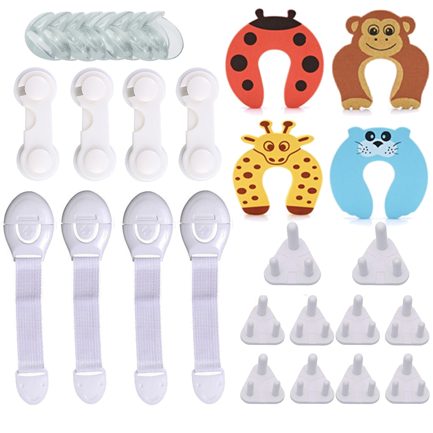 Best selling proof kit corner protector drawer items locks child silicone table proofing set baby safety lock and